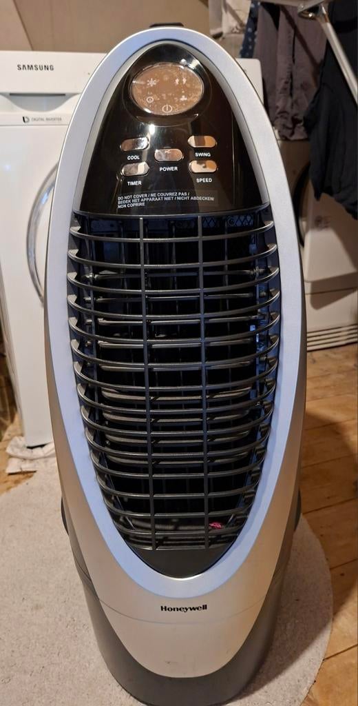 Honeywell luchtkoeler, Ophalen, Torenventilator