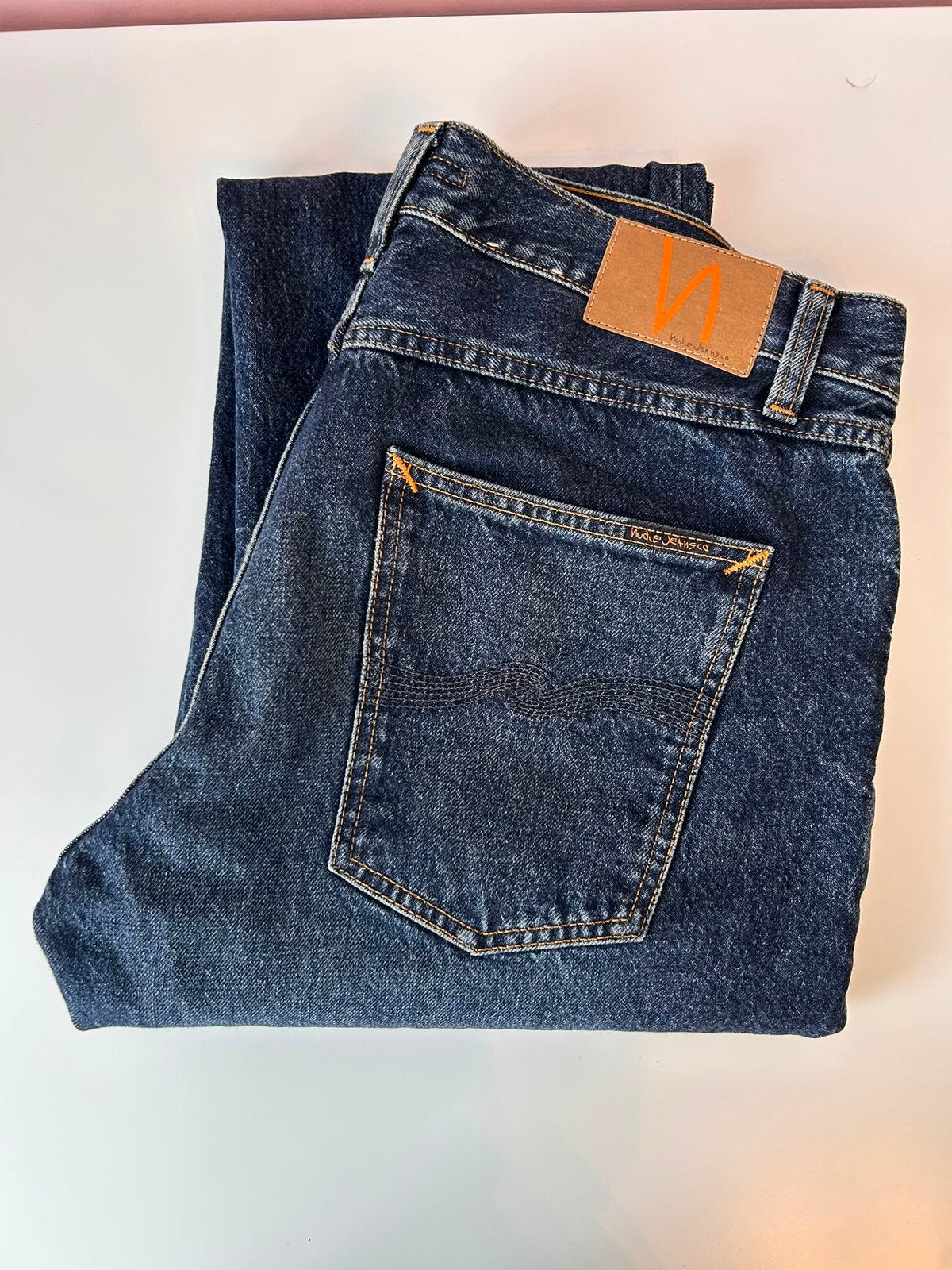 Nudie Jeans Gritty Jackson nieuw, Ophalen of Verzenden, Nieuw, Blauw, W33 - W34 (confectie 48/50)