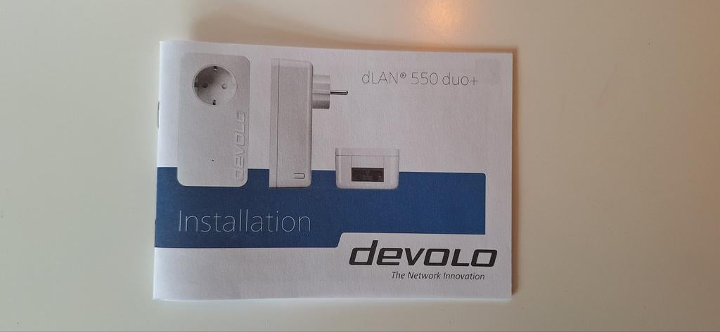 Devolo dLAN 550 duo+ Starter Kit, Ophalen of Verzenden, Zo goed als nieuw