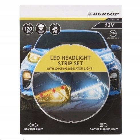20 stuks Dunlop LED Koplamp Strip Set met Richtingaanwijze, Ophalen of Verzenden, Nieuw, Universele onderdelen
