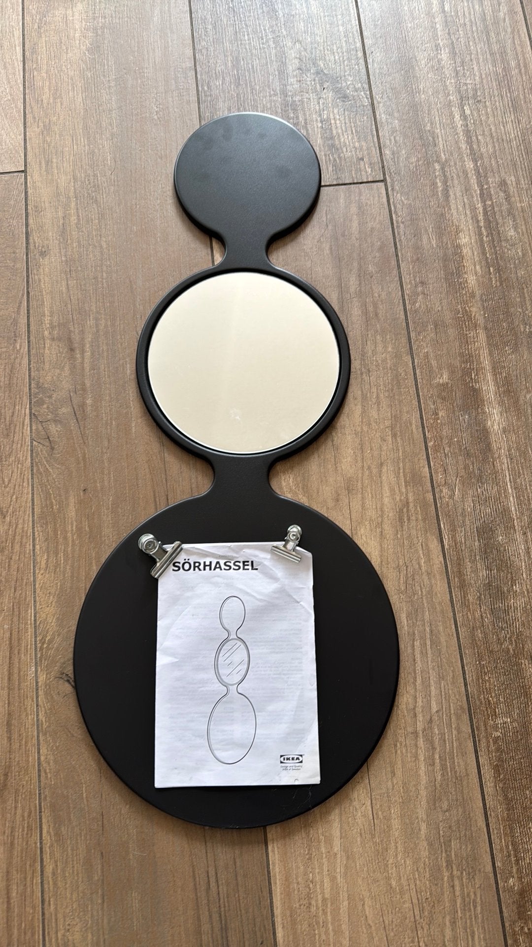 Spiegel met magneet van IKEA, Minder dan 50 cm, Nieuw, Ophalen of Verzenden, Minder dan 100 cm