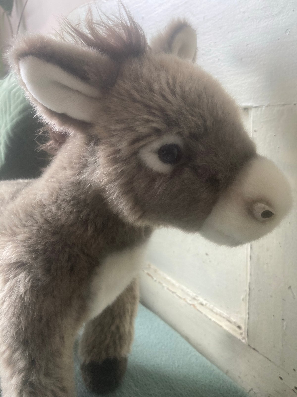 Schattige pluche ezel knuffel - nieuw, Overige merken, Overige karakters, Overige typen, Nieuw