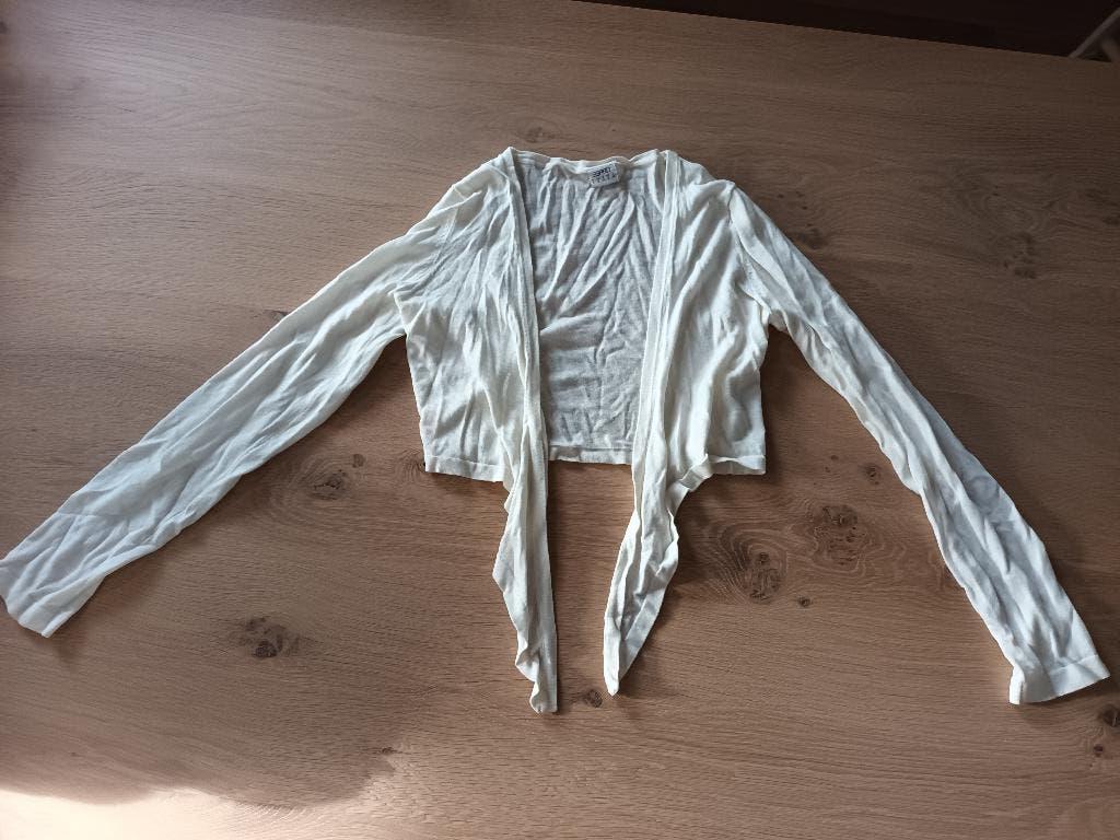 Bolero esprit maat L creme witte cremewit wit kort vestje, Kleding | Dames, Wit, Maat 42/44 (L), Ophalen of Verzenden, Zo goed als nieuw
