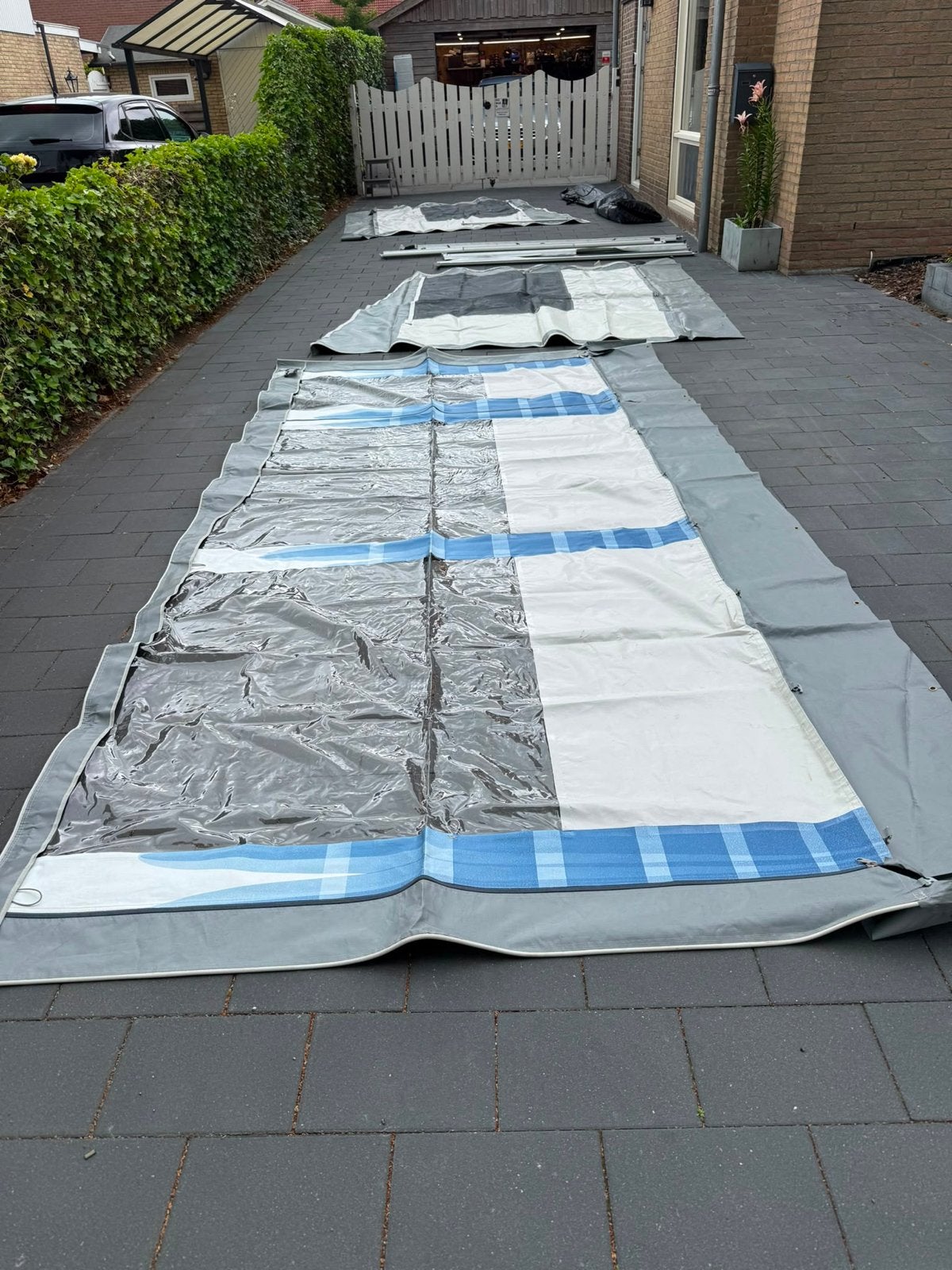 Thule Omnistor Safari Tent Zijwanden en Voorwand, Ophalen, Gebruikt