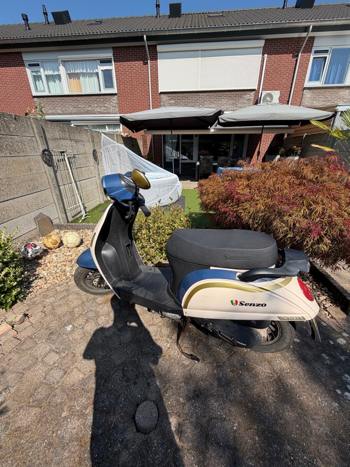 Betrouwbare Senzo Scooter - Weinig kilometers, snelle optrek, Ophalen, Gebruikt, Benzine, Overige merken