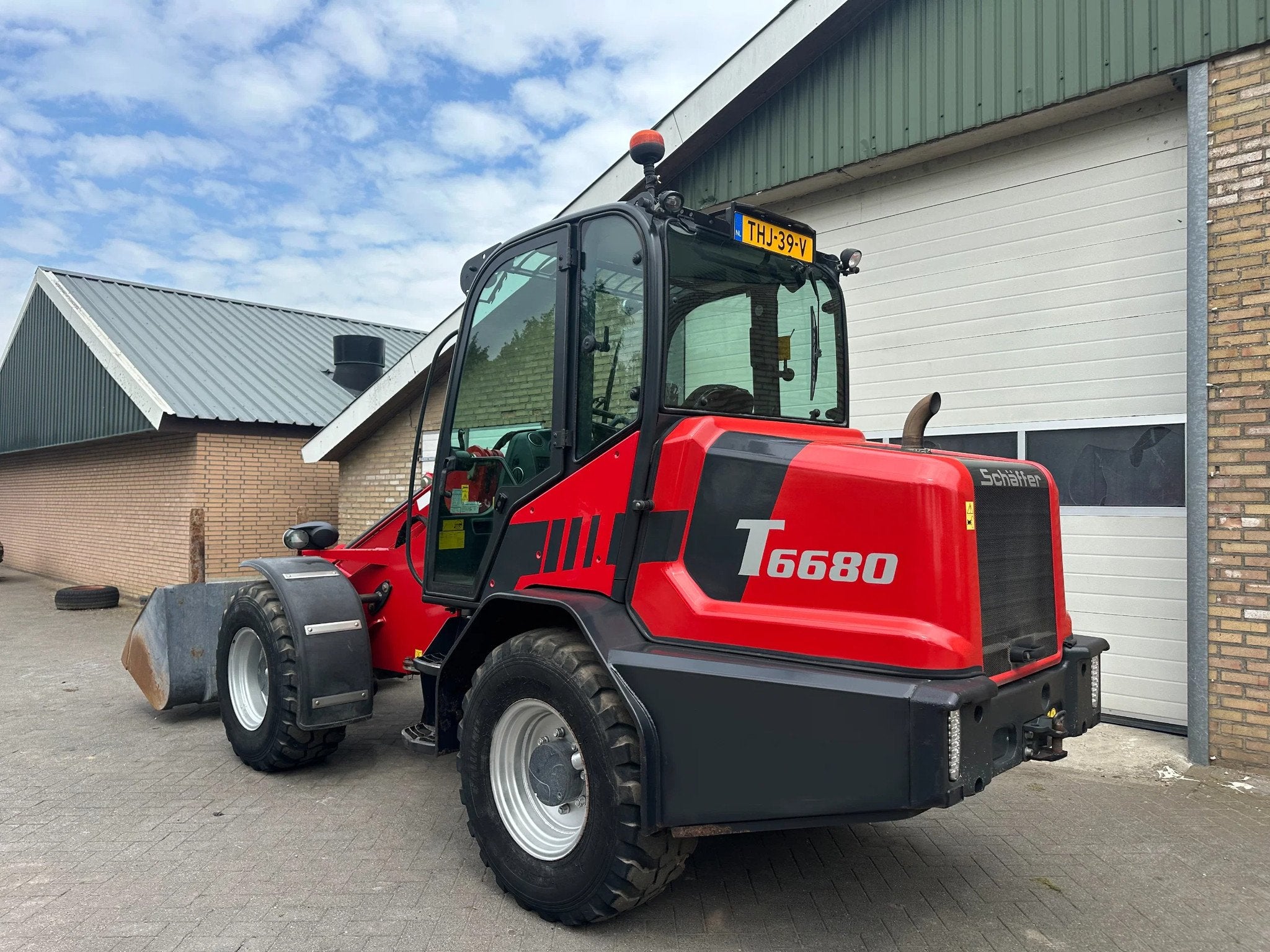 Schäffer T6680 (bj 2021), Wiellader of Shovel