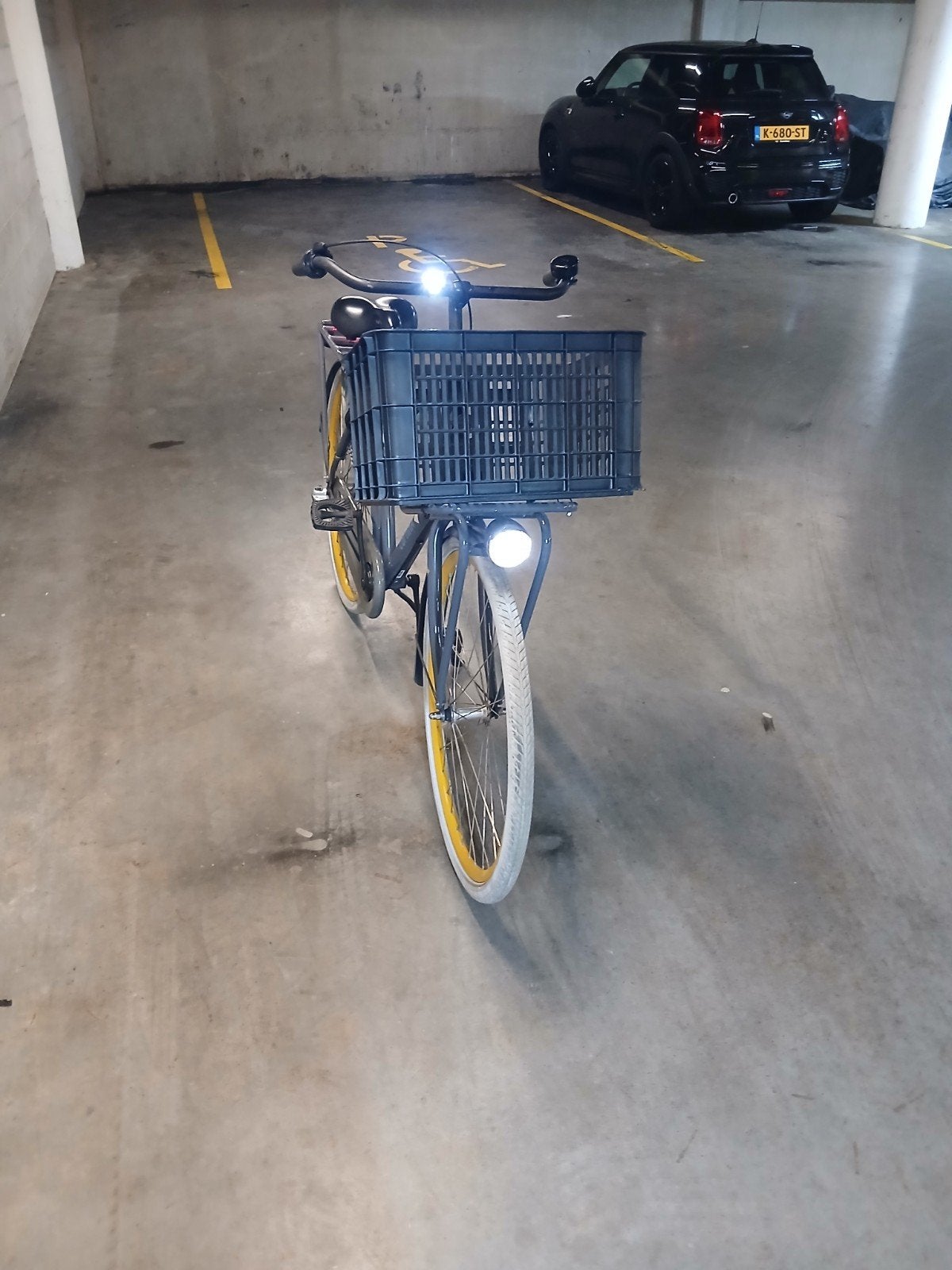 Te koop een mooie grijze Cortina Milo 28 inch, Fietsen en Brommers, Fietsen | Heren | Herenfietsen, Zo goed als nieuw, Overige merken