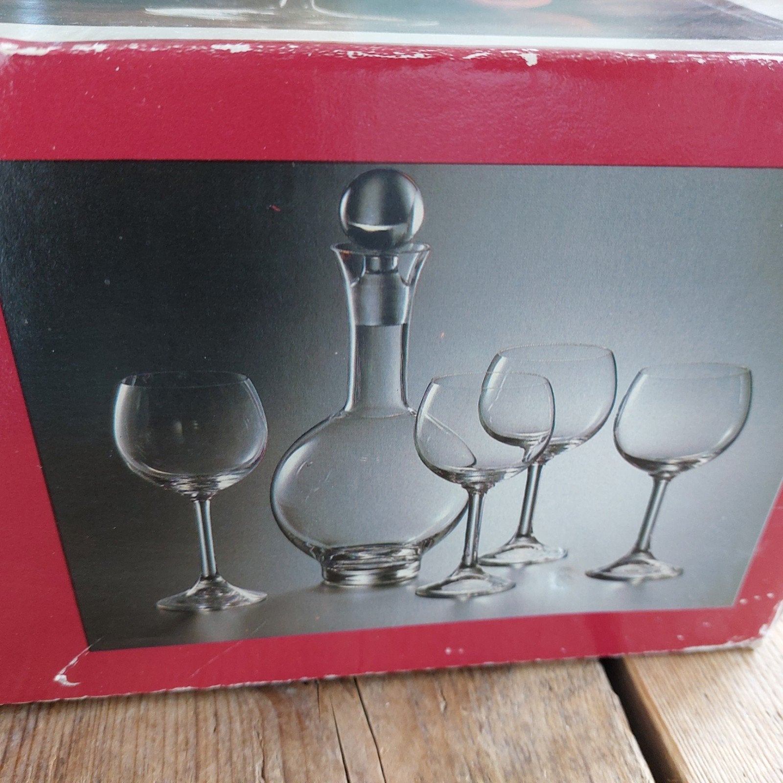 Glas Boutique Cristallerie Schott-Zwiesel Germany vintage ️, Ophalen, Glas of Glazen, Nieuw, Glas