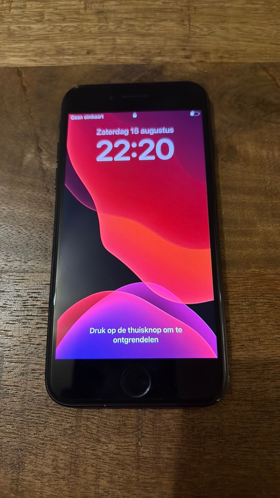 iPhone SE (2020) 64GB Zwart, Ophalen, Gebruikt, Zwart, 77 %