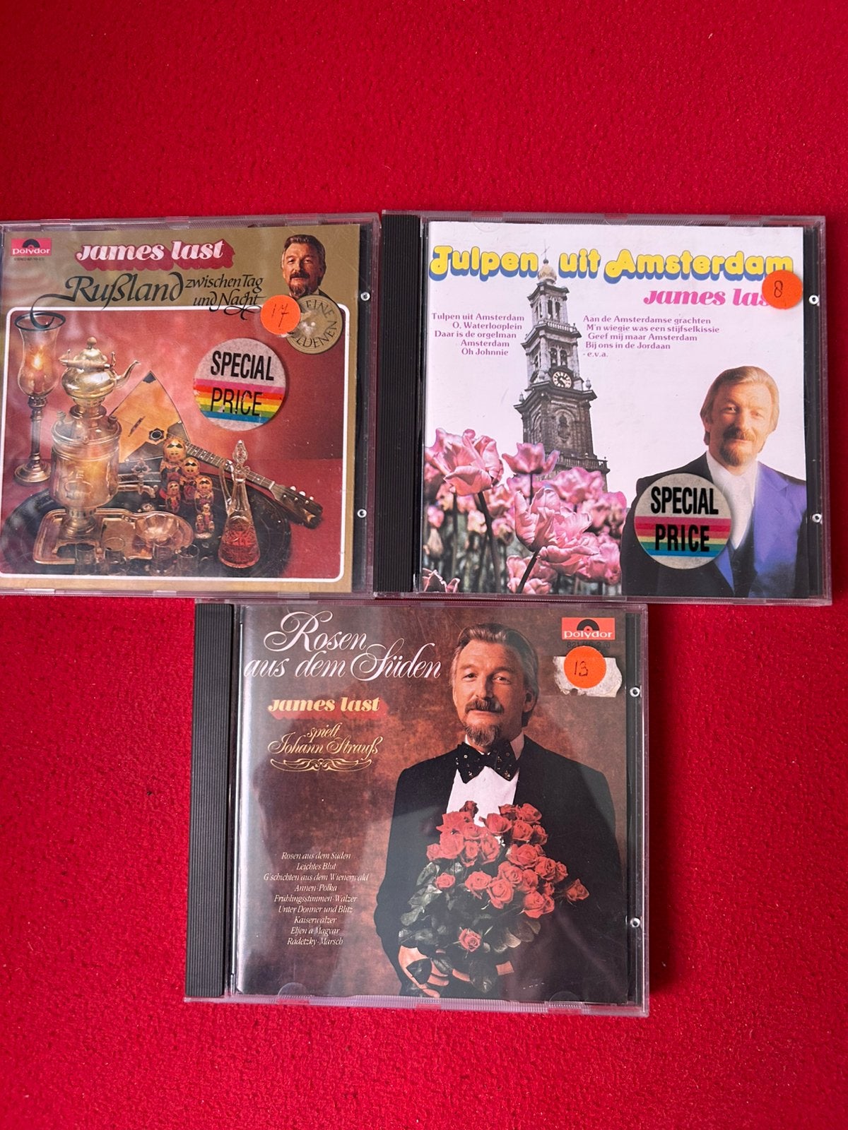 James Last (3x), Ophalen of Verzenden, Zo goed als nieuw, Cd of Plaat