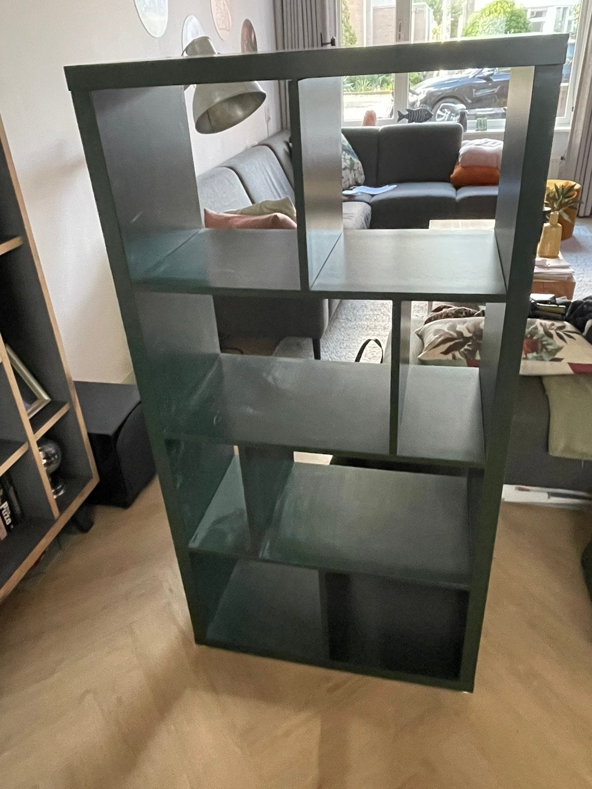 Ikea kallax groen, Ophalen, Gebruikt, 100 tot 150 cm, 50 tot 100 cm