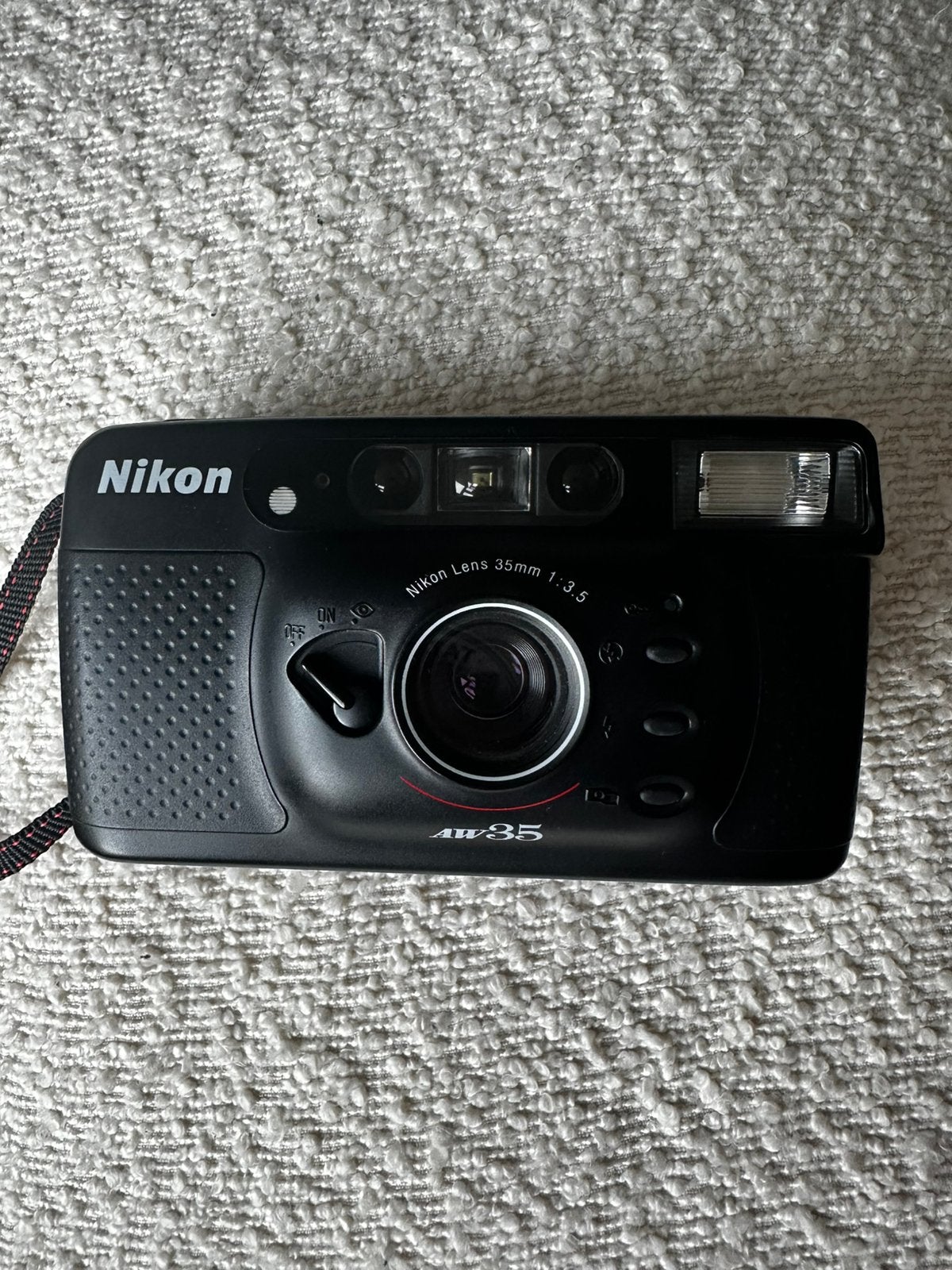 Nikon AW35 filmcamera, Ophalen of Verzenden, Zo goed als nieuw, Spiegelreflex, Nikon
