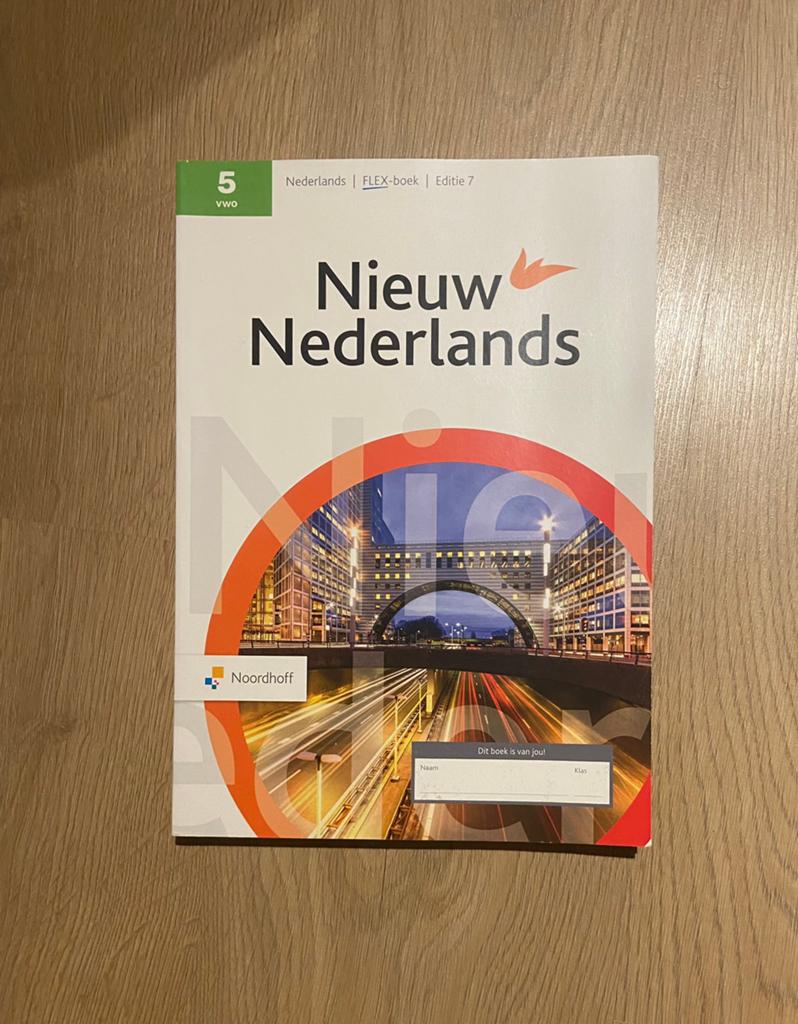 Nieuw nederlands 5vwo, Ophalen of Verzenden, Zo goed als nieuw, Overige niveaus, Nederlands
