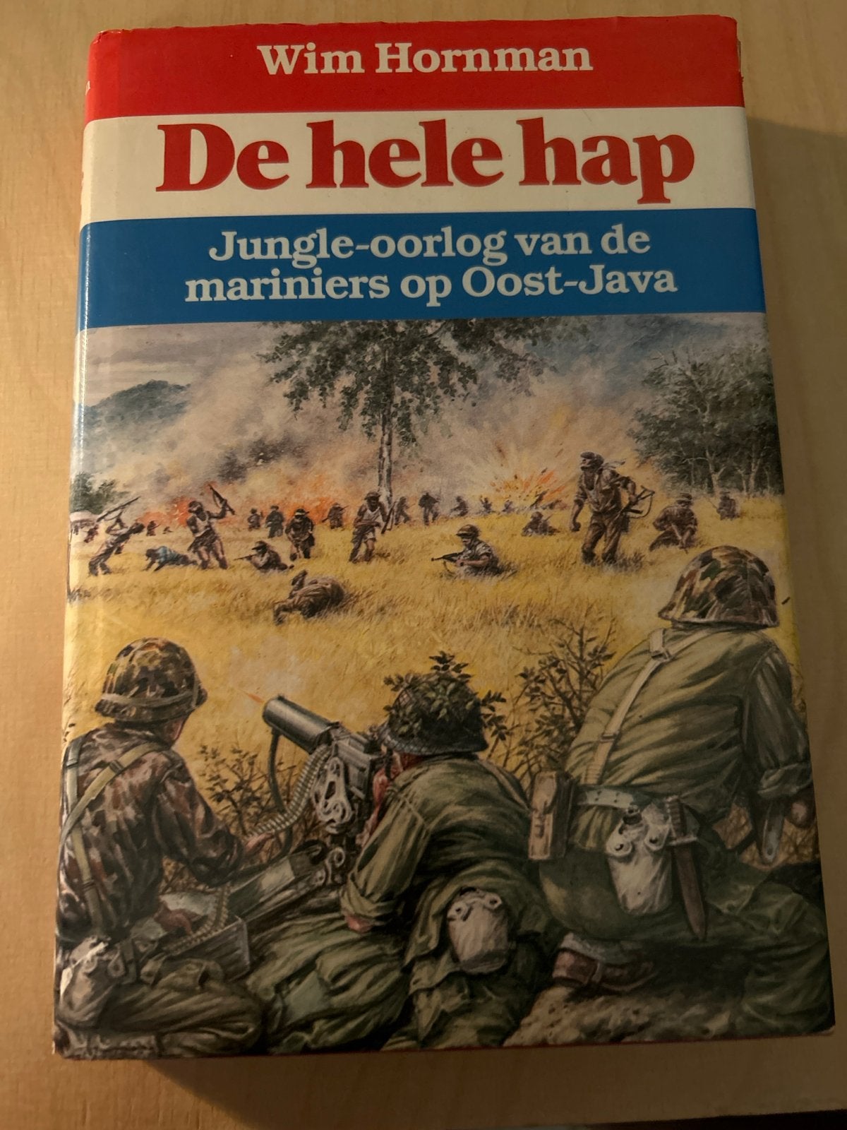De hele hap: Jungle-oorlog van de mariniers op Oost-Java, Boeken, Ophalen of Verzenden, 1945 tot heden, Gelezen, Marine