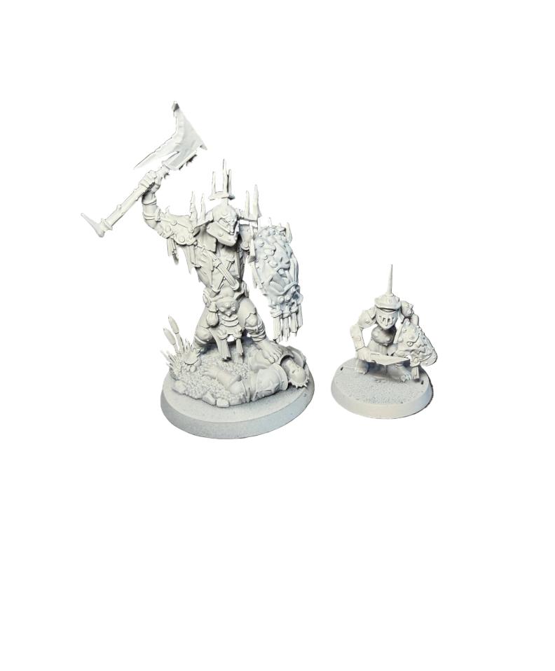 Warhammer AOS Orruk Warclans Killaboss and Stab Grot, ., Warhammer, Ophalen of Verzenden, Zo goed als nieuw