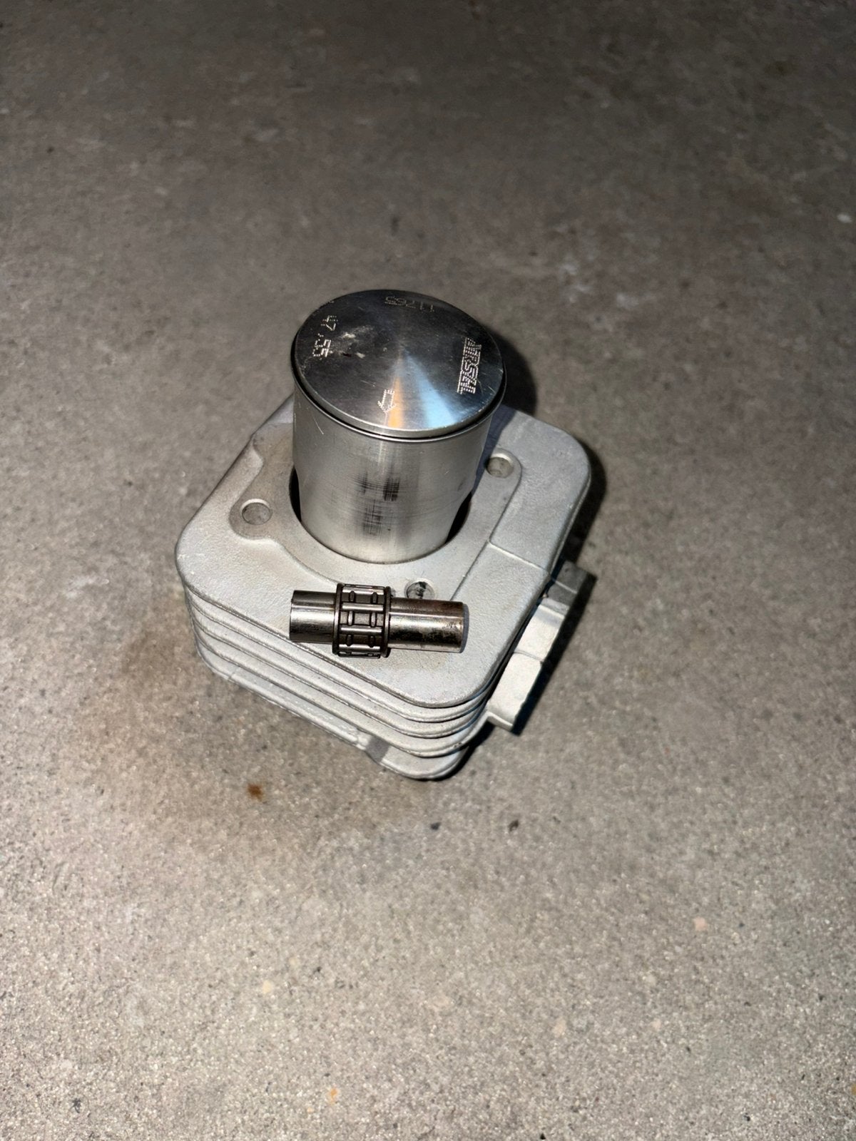 Airsal T6 cilinder met polini bovenkop, Ophalen of Verzenden, Zo goed als nieuw, Cilinder, Piaggio