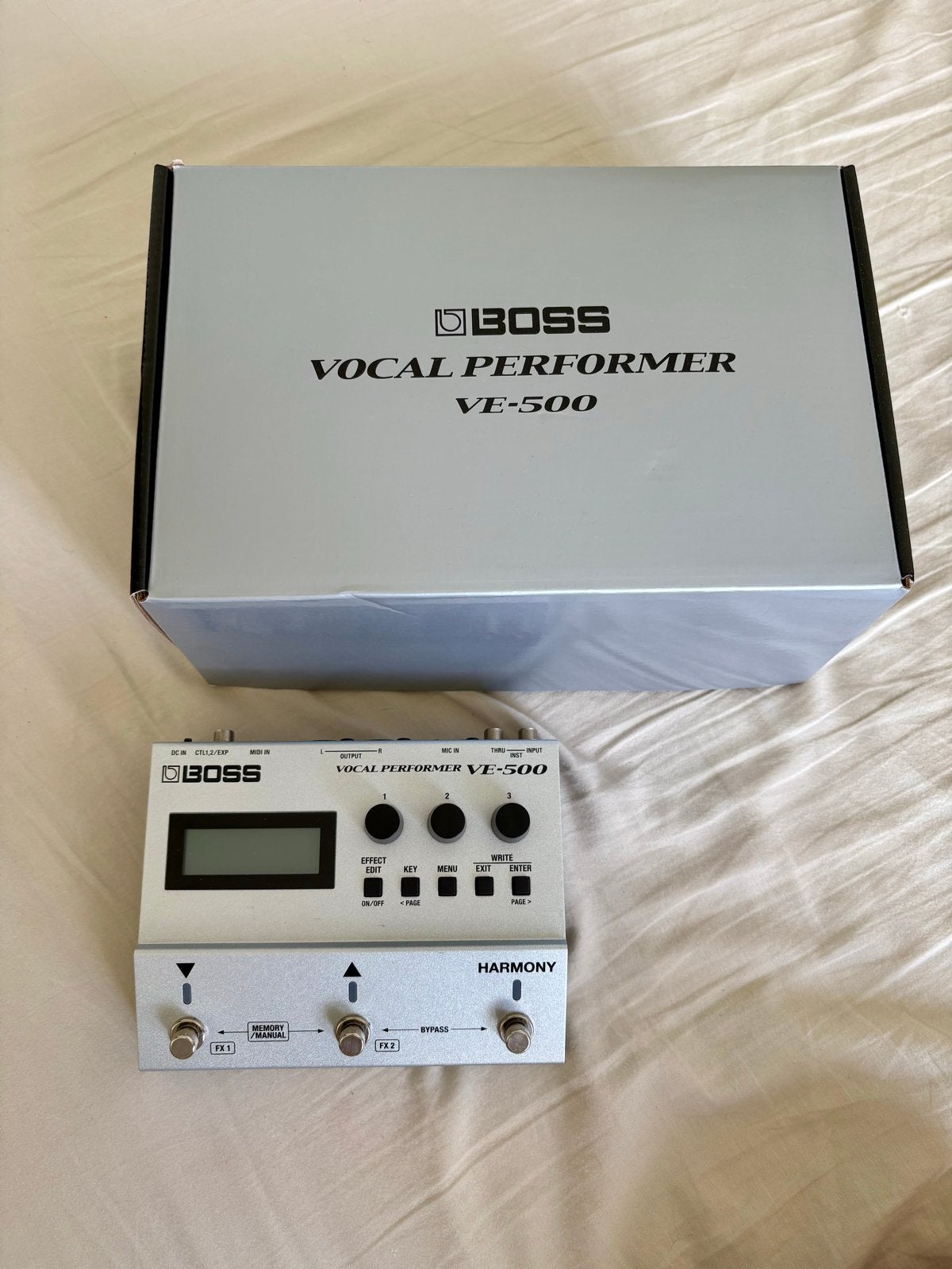 Boss VE-500 Vocal Performer - Multi-effect voor zang, Muziek en Instrumenten, Ophalen of Verzenden, Zo goed als nieuw, Multi-effect