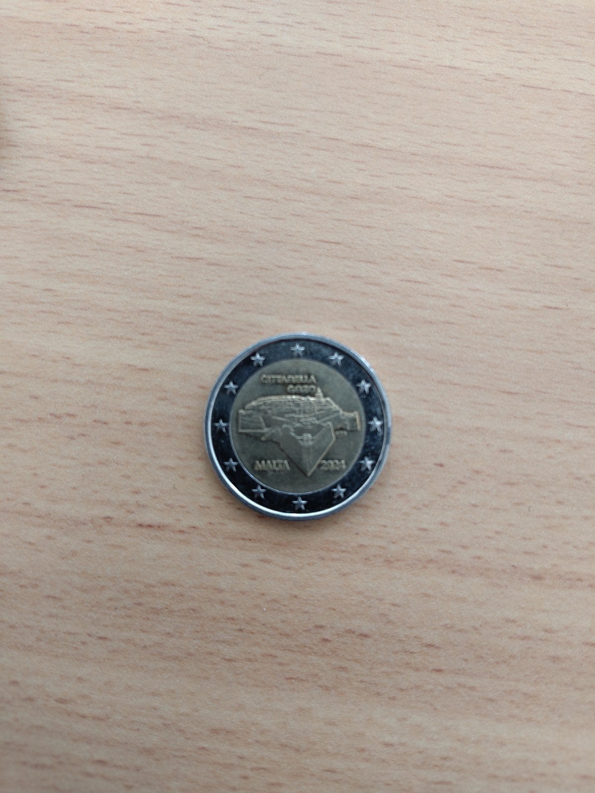 2 euromunt Cittadella van Gozo, Ophalen of Verzenden, Frankrijk, 2 euro