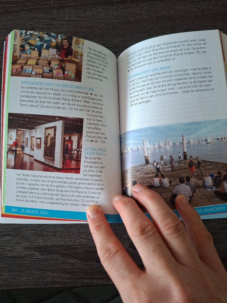 Lissabon, Ophalen, Europa, Zo goed als nieuw, Reisgids of -boek