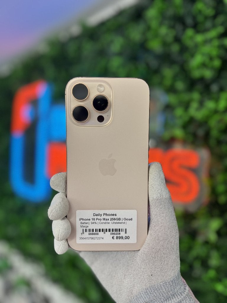 Zo goed als nieuw Apple iPhone 16 Pro Max 256GB, Ophalen of Verzenden, Zo goed als nieuw
