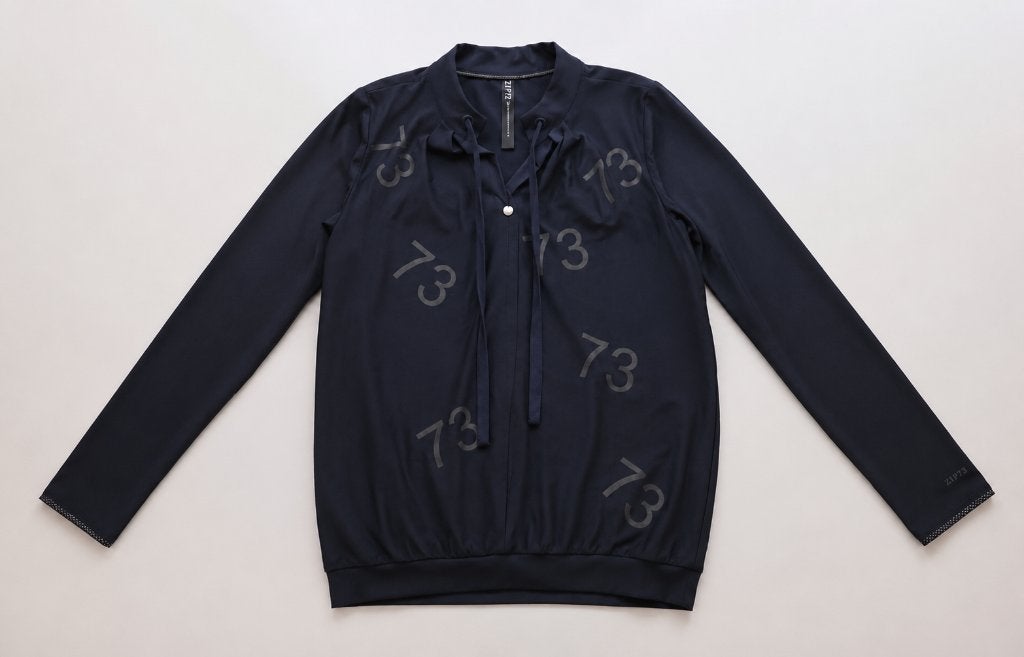 ZIP73 blouse zwart  maat M als nieuw, Ophalen of Verzenden, Zo goed als nieuw, Maat 38/40 (M), Zwart
