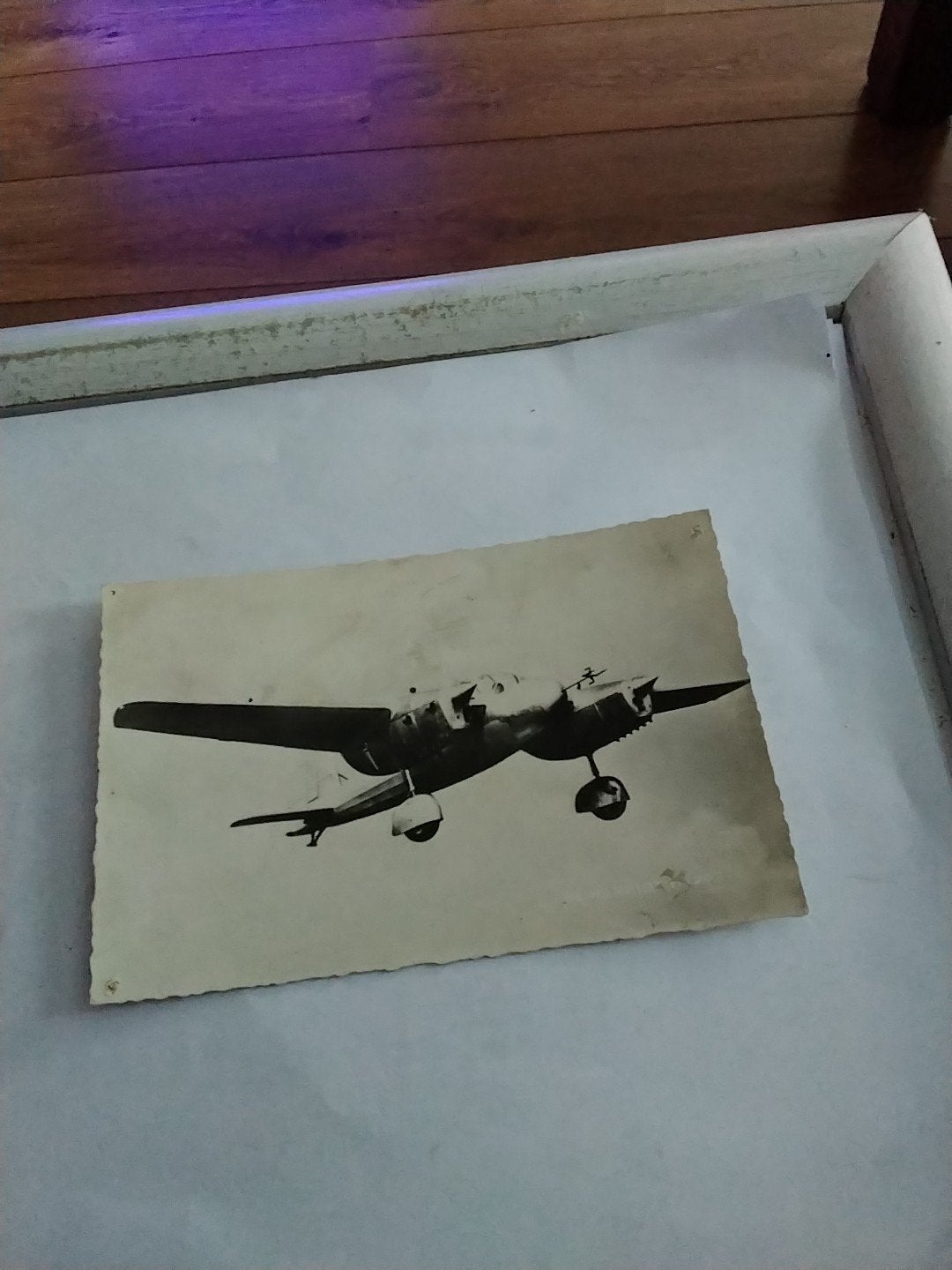 Zeldzame vintage foto van Hanriot H.43 tweedekker, Ophalen of Verzenden, Voor 1920