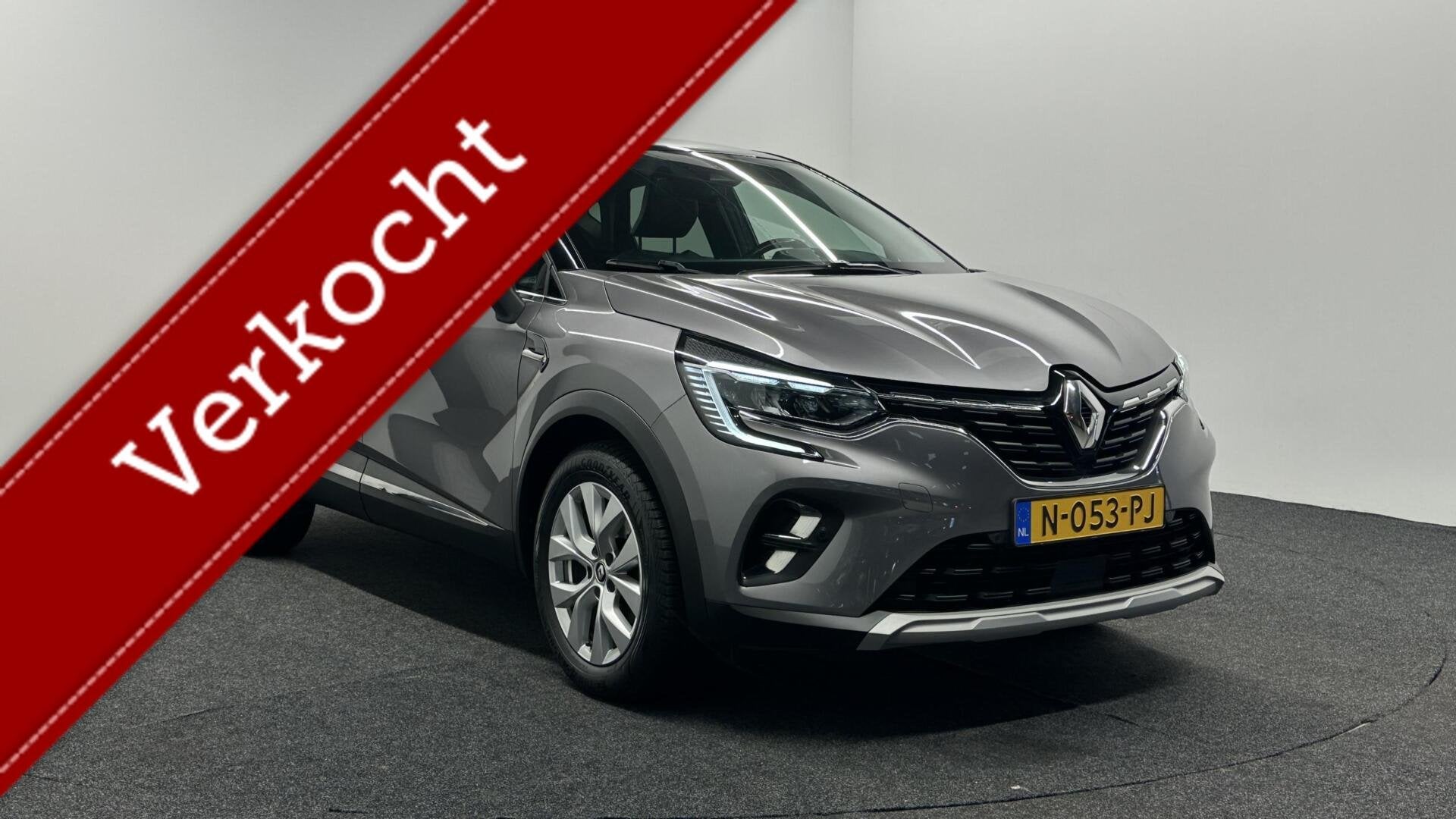 Renault Captur 1.0 TCe 100 Bi-Fuel LPG Intens CARPLAY NAVI C, Auto's, Voorwielaandrijving, Stof, Gebruikt, Euro 6