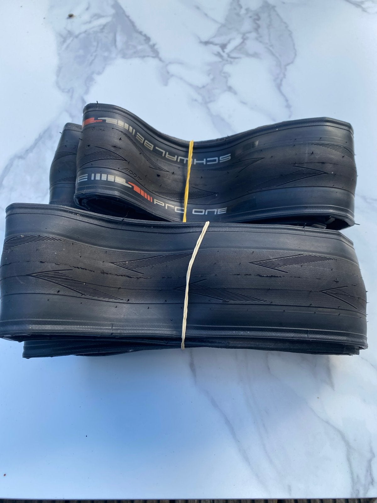 650b Schwalbe Pro One Racefiets Banden (2 stuks), Band, Ophalen of Verzenden, Zo goed als nieuw, Rubber