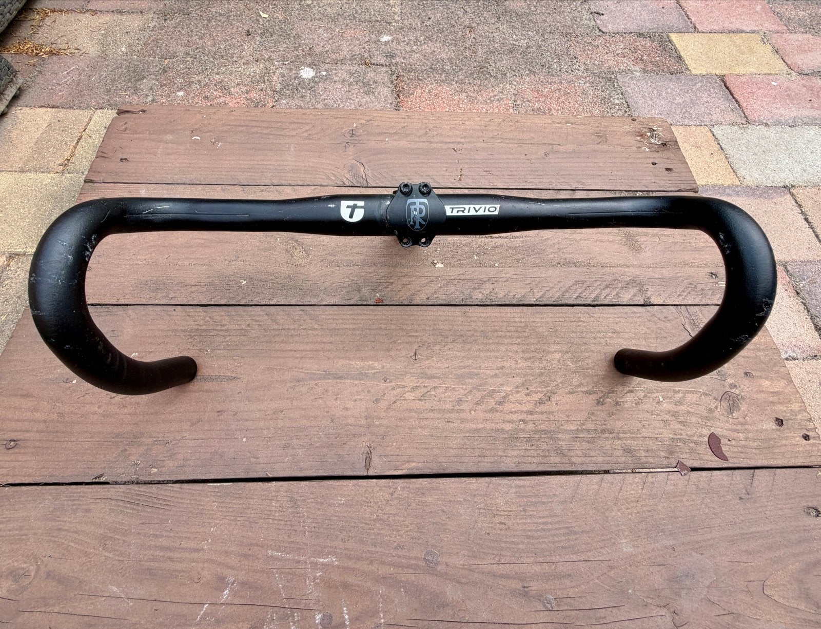 Racefiets stuur en stuurpen 400/100 mm Aluminium, Gebruikt, Stuur, Ophalen of Verzenden, Aluminium