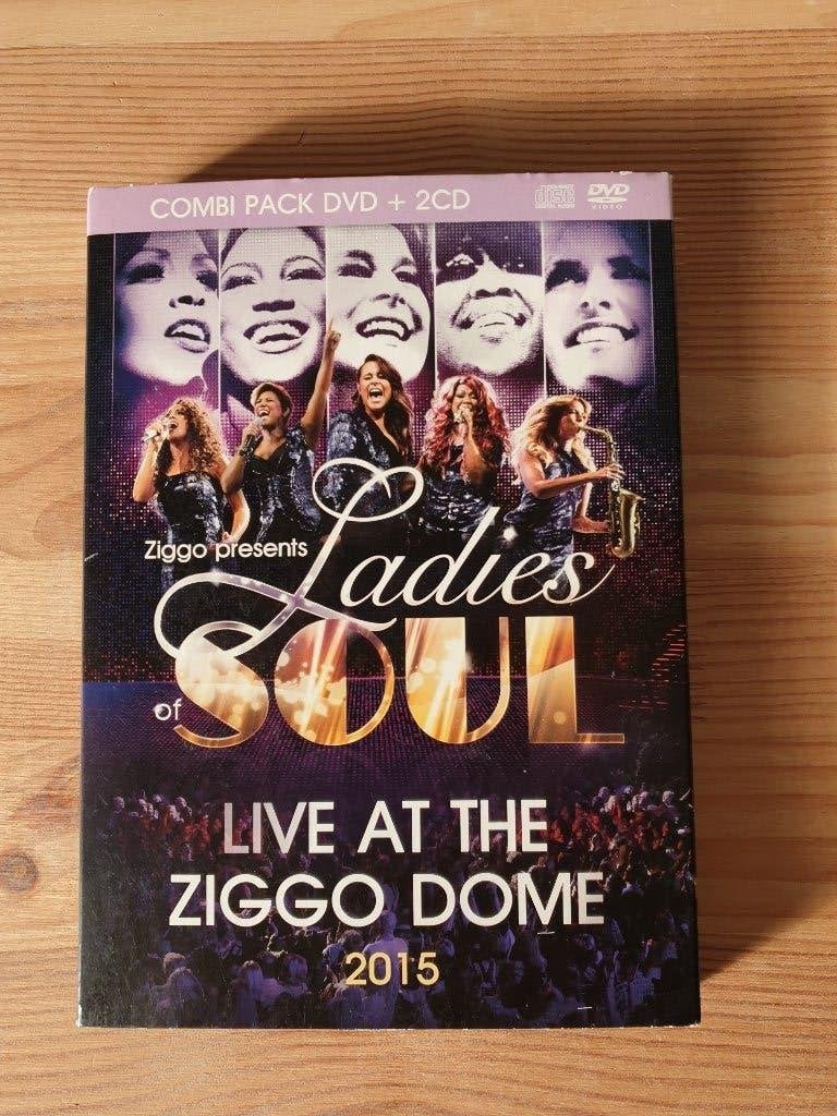 Combi-Pack DVD + 2 CDS - Ladies of Soul 2015, Alle leeftijden, Ophalen of Verzenden, Gebruikt, Concert
