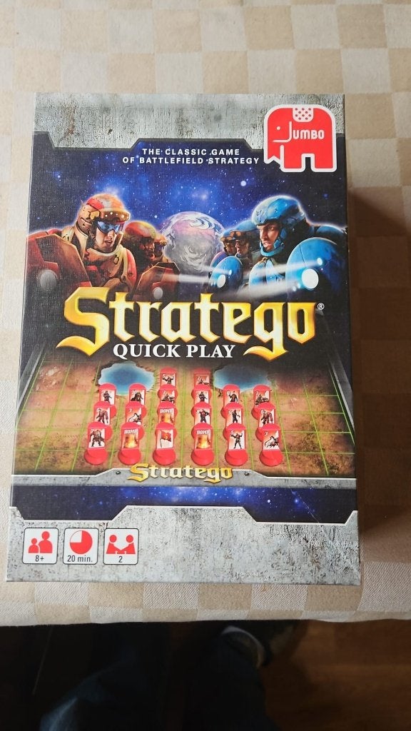 bordspel Stratego Quick Play Edition compleet Jumbo, Hobby en Vrije tijd, Gezelschapsspellen | Bordspellen, Een of twee spelers