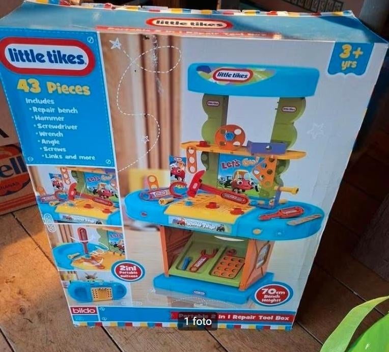 Little tikes werkbank werkplaats * zgan, Ophalen of Verzenden, Zo goed als nieuw, Ontdekken