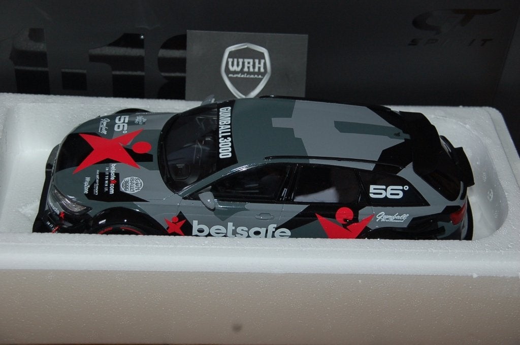 1:18 AUDI RS6 AVANT C7 DTM GT spirit GT321 WRH, Verzenden, Zo goed als nieuw, Auto, Overige merken