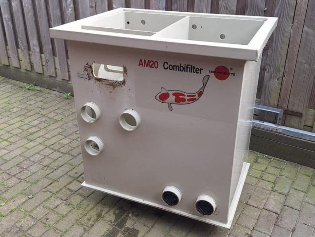 combifilter trommelfilter mooi om mattenkamer bewegend bed, Tuin en Terras, Vijver-toebehoren, Ophalen, Gebruikt, Vijverfilter