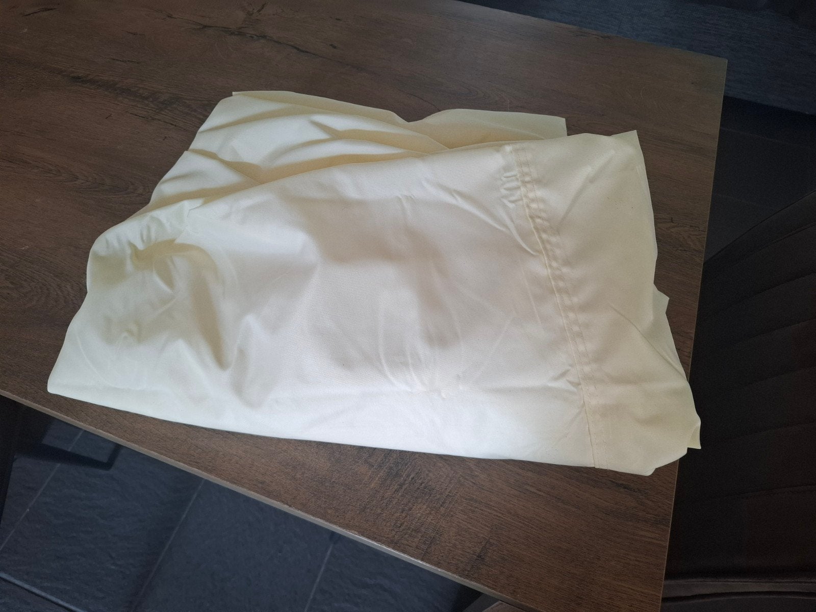 vidaXL Zonnescherm Rechthoekig 2x4 m Oxford Crème, Ophalen
