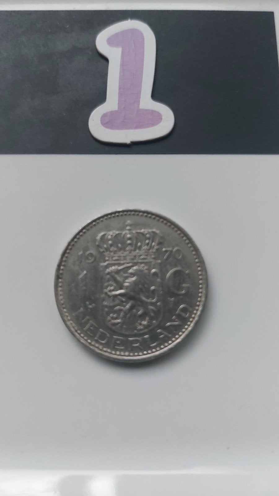 Nederlandse Guldens 1970, 1978, 1980, 1996, 1999, Postzegels en Munten, Ophalen, Koningin Juliana, 1 gulden, Losse munt