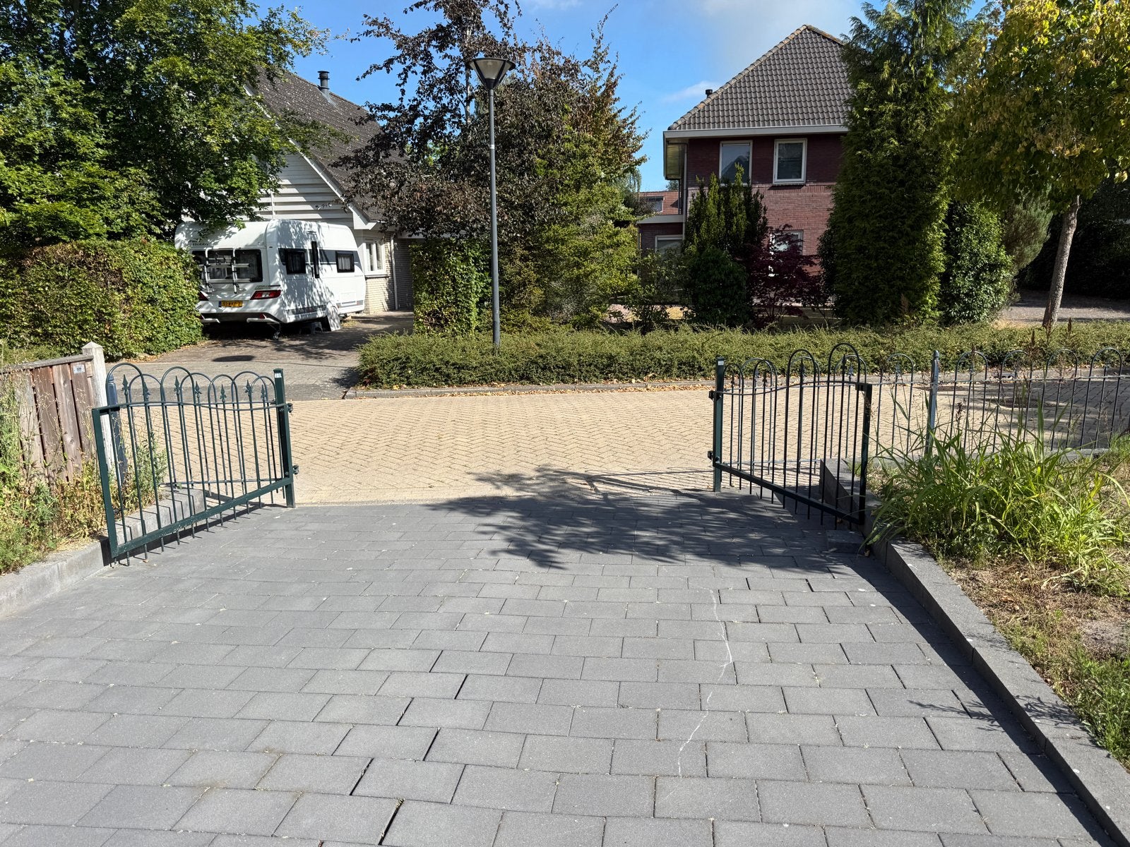 2x sierpoort  3,2 meter, Ophalen, Gebruikt, IJzer, Overige typen