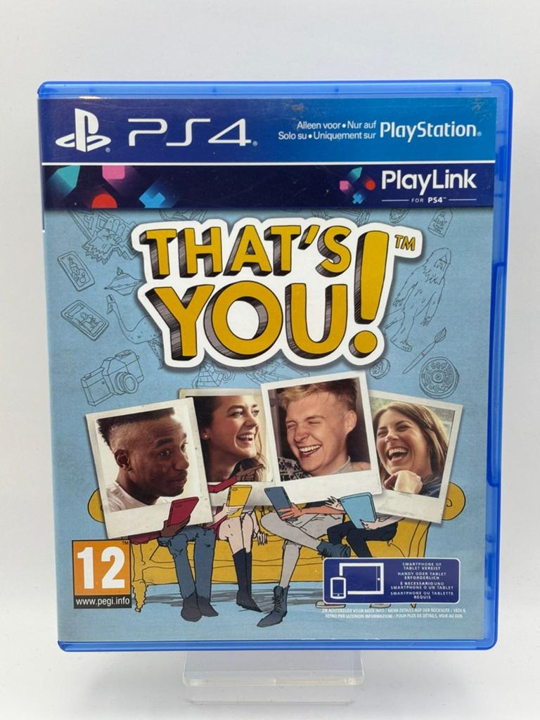 Thats You! Ps4, 1 speler, Ophalen of Verzenden, Zo goed als nieuw, Vanaf 3 jaar