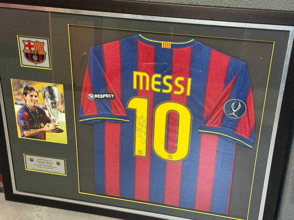 Gesigneerd shirt Messi Barcelona, Ophalen, Nieuw, Buitenlandse clubs, Shirt