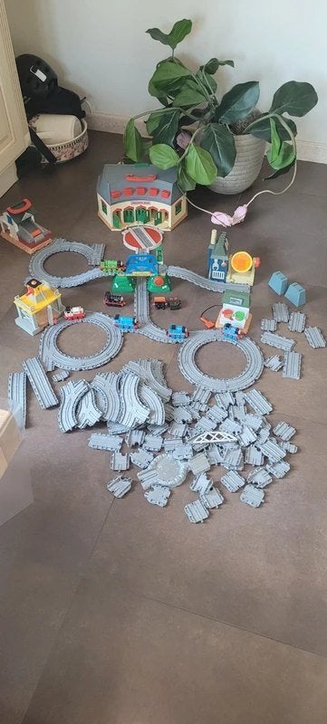 Enorme Thomas de Trein "Take Along" Speelset –, Ophalen of Verzenden, Gebruikt