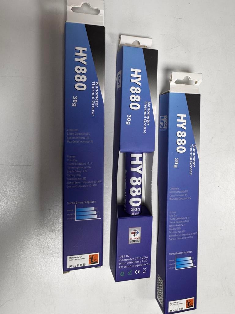 30g Koelpasta voor CPU / GPU - Nanometer Thermal Grease HY88, Ophalen of Verzenden, Nieuw