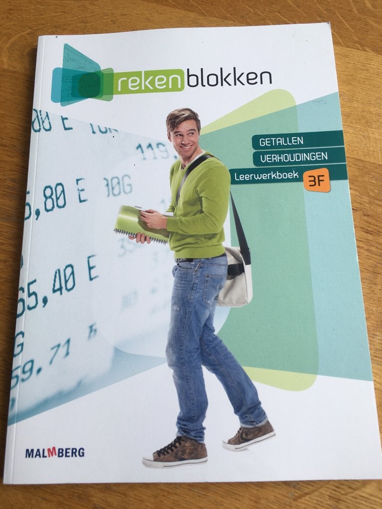 Leerwerkboek: Rekenblokken, Getallen, Verhoudingen, Meten, Ophalen of Verzenden, Gamma, Zo goed als nieuw, MBO