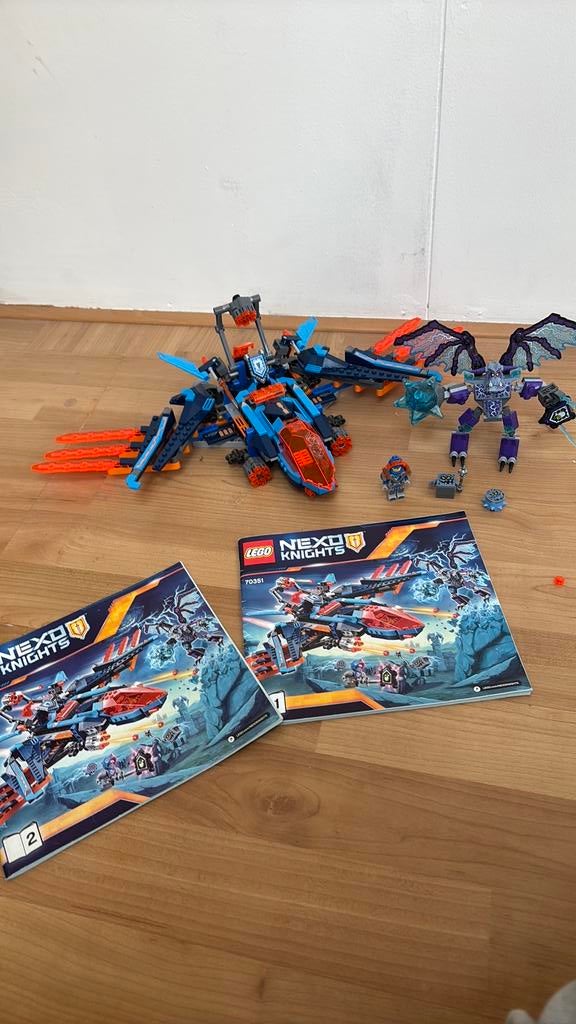 Lego nexo knights set 70351, Ophalen of Verzenden, Zo goed als nieuw
