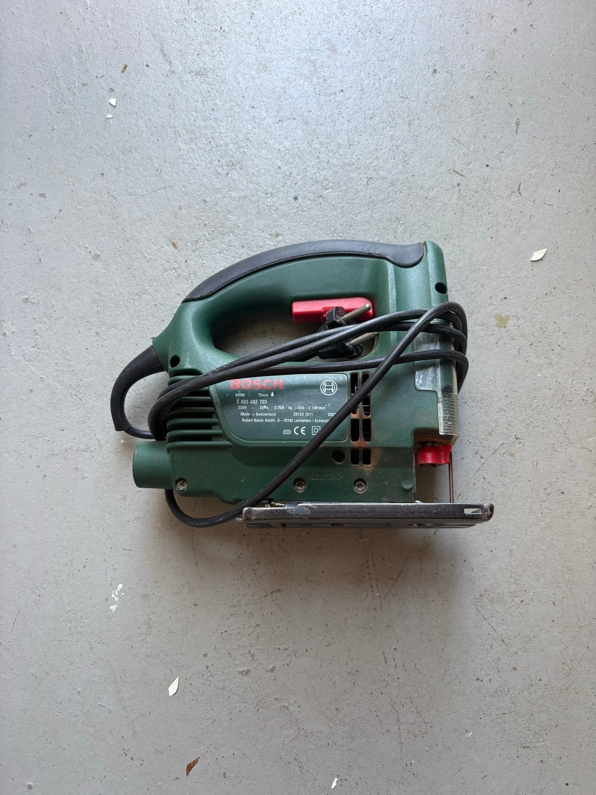 Bosch PST 750 PE Decoupeerzaag - Gebruikt, Ophalen, Gebruikt, 600 tot 1200 watt, Decoupeerzaag
