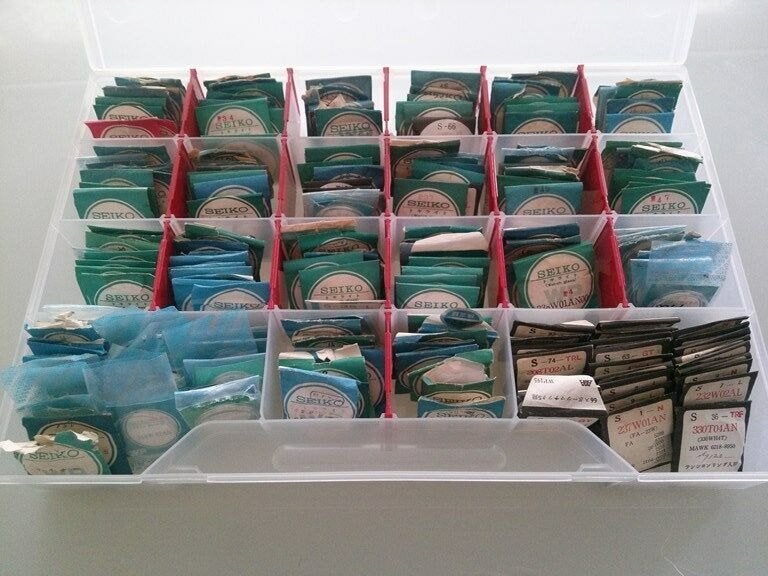 Seiko onderdelen, glazen, kronen, coils, bezels, balansen, Sieraden, Tassen en Uiterlijk, Overige Accessoires, Ophalen of Verzenden