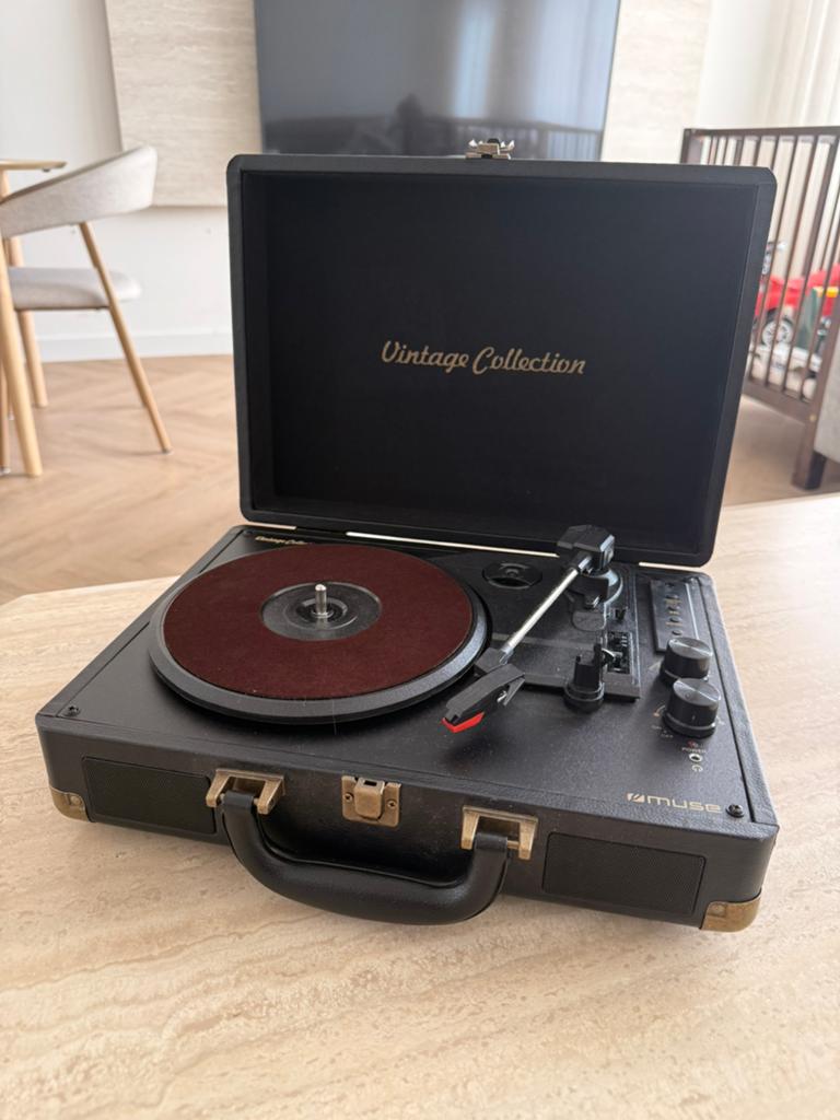 Muse Vintage Collection Platenspeler koffer met bluetooth, Ophalen, Zo goed als nieuw, Overige merken