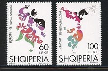 Albanie- 1998- serie = motief Europa, Ophalen of Verzenden, Overige landen, Postfris