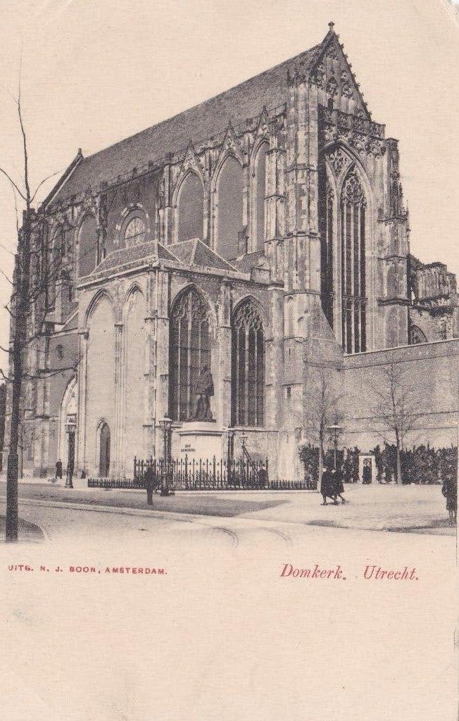 18604 Domkerk utrecht uitgave N J Boon De Bilt Bunnik, Verzenden, Voor 1920, Ongelopen, Utrecht