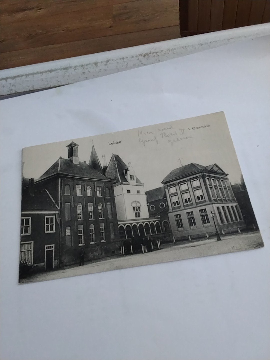Oude Ansichtkaart Leiden -  's Gravenstein, Ophalen of Verzenden, Voor 1920, Ongelopen, Zuid-Holland