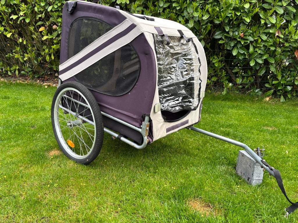 Honden fietskar (lees beschrijving), Ophalen, Gebruikt, Opvouwbaar, 20 tot 40 kg